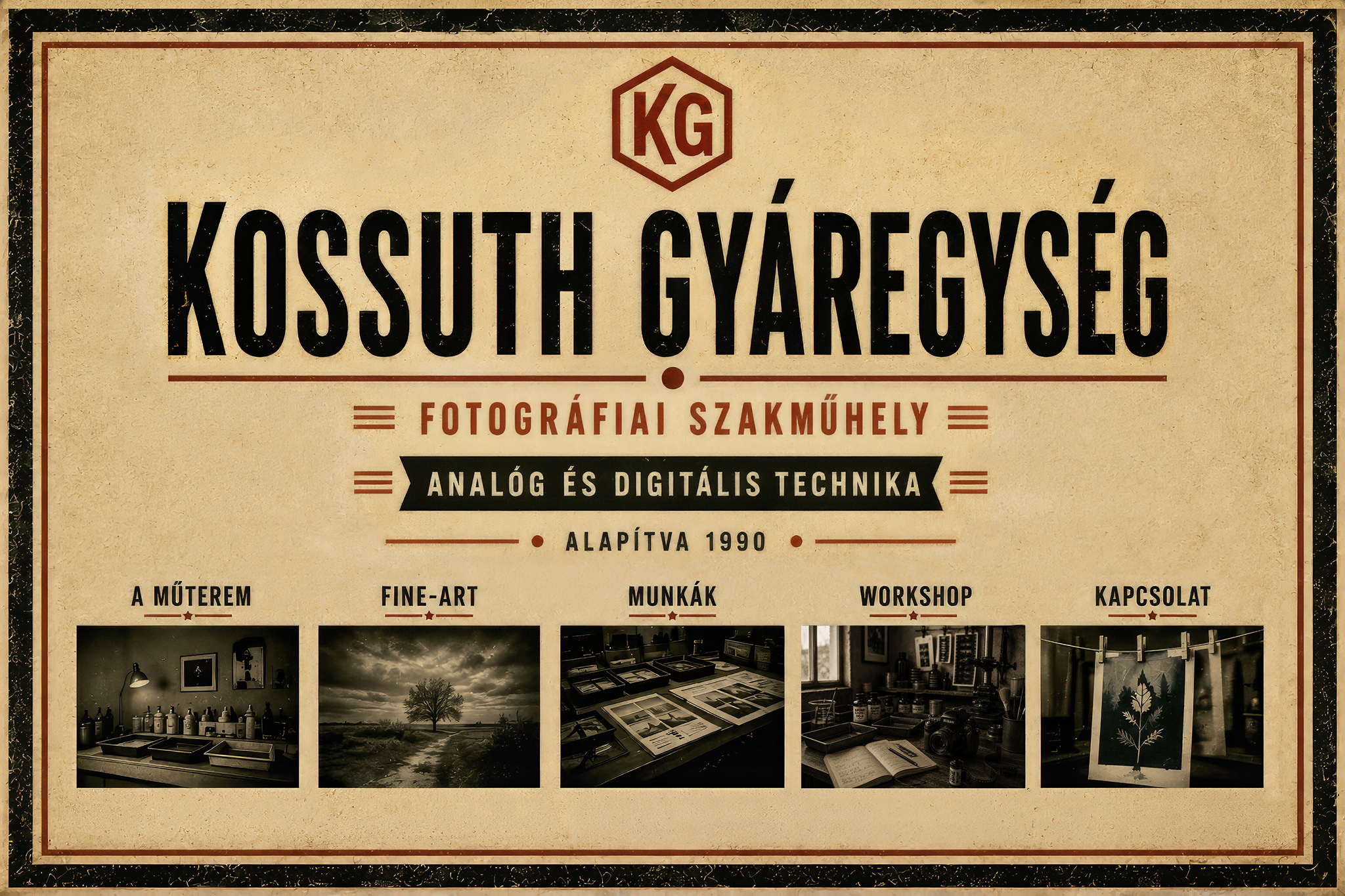 Kossuth Gyáregység — fotográfiai szakműhely